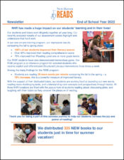 End of School Year 2022 Newsletter