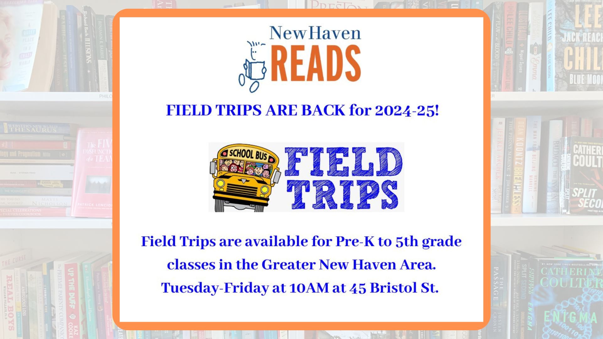 Field Trips are back!