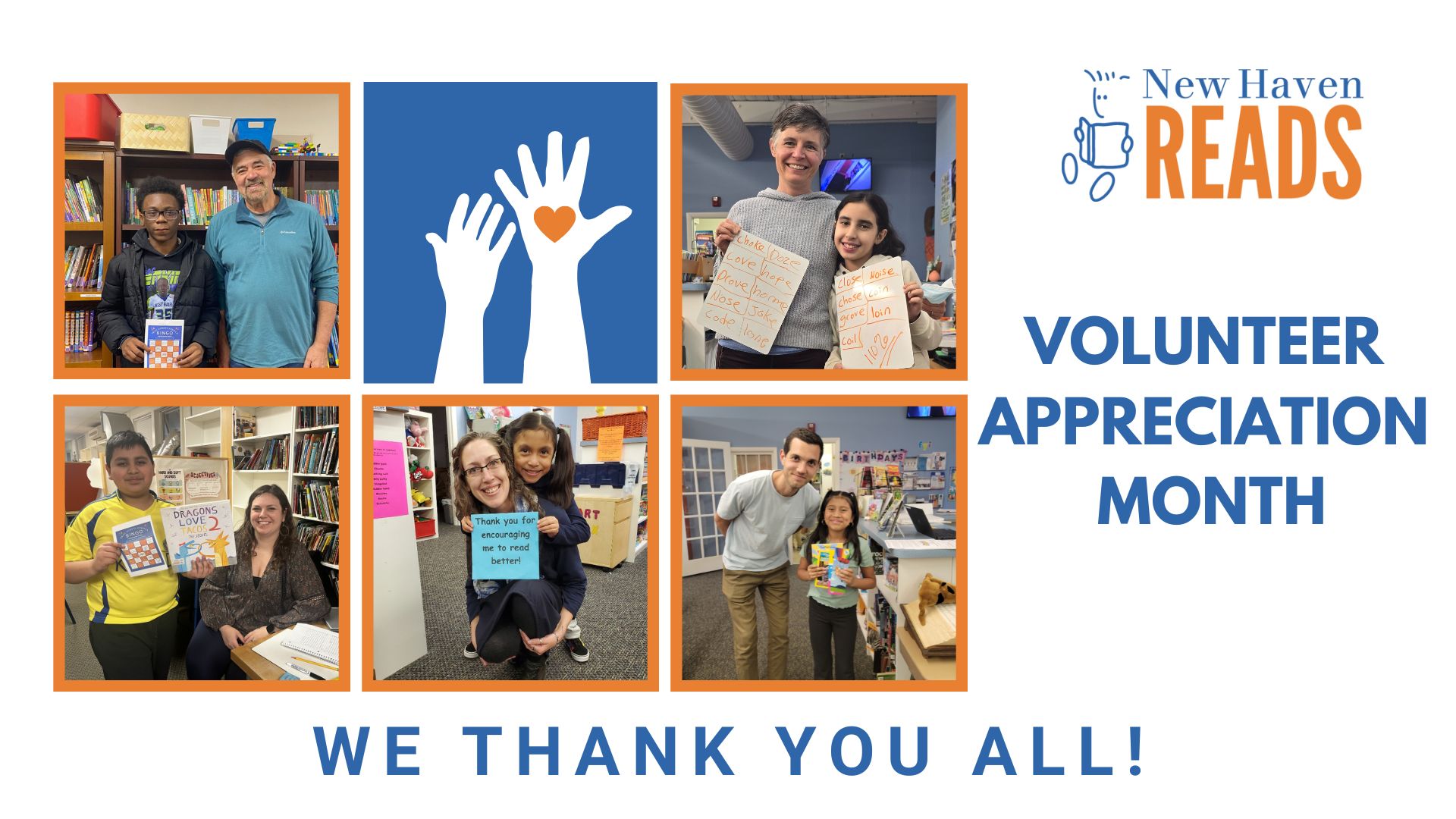 April is Volunteer Appreciation Month!