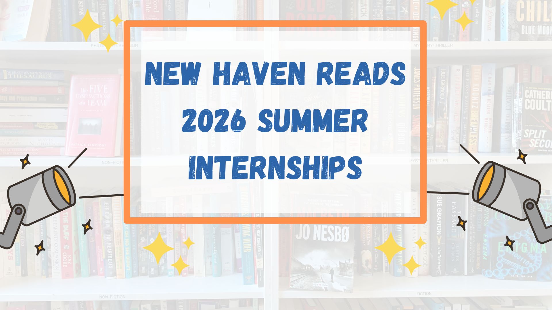 Join New Haven Reads as a Summer Intern
