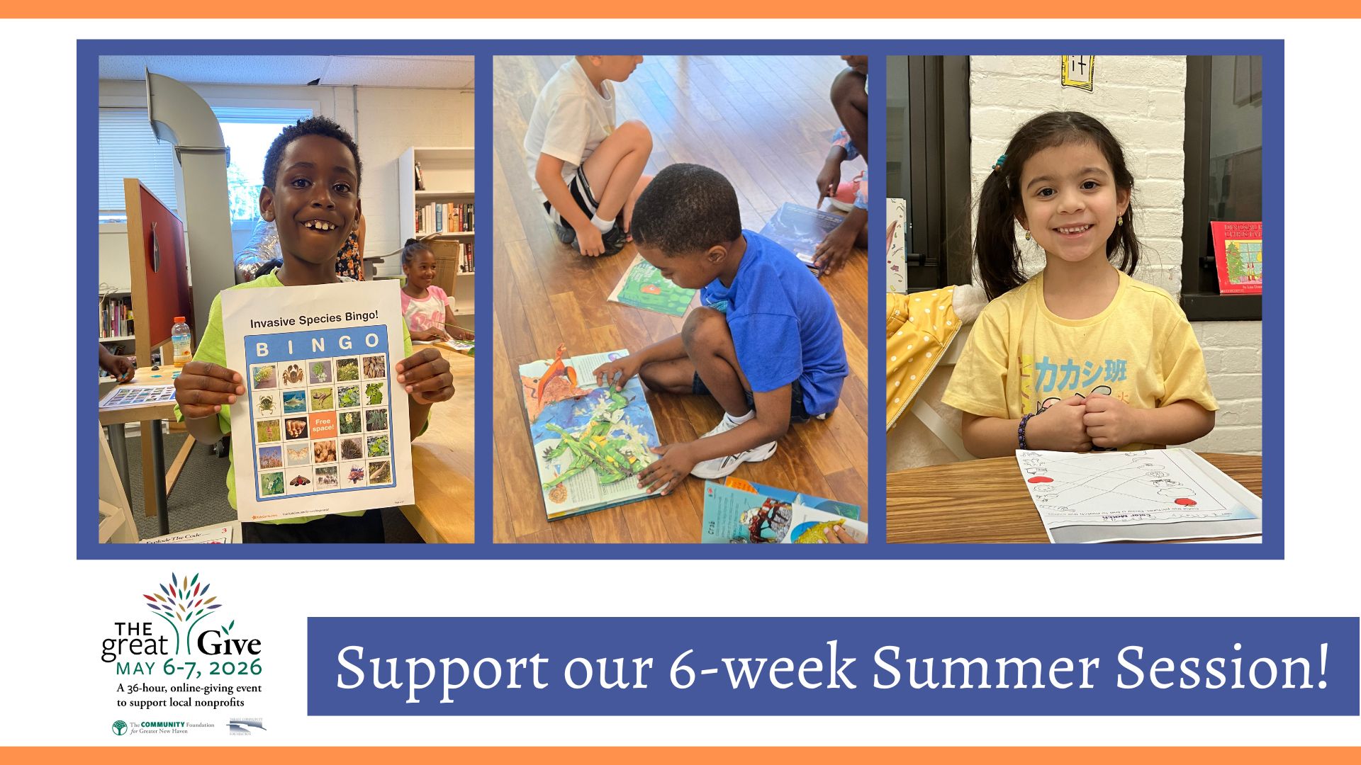 Support New Haven Reads in the Great Give!