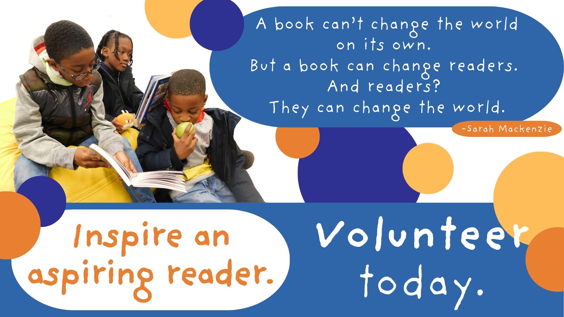 Become a New Haven Reads volunteer today!