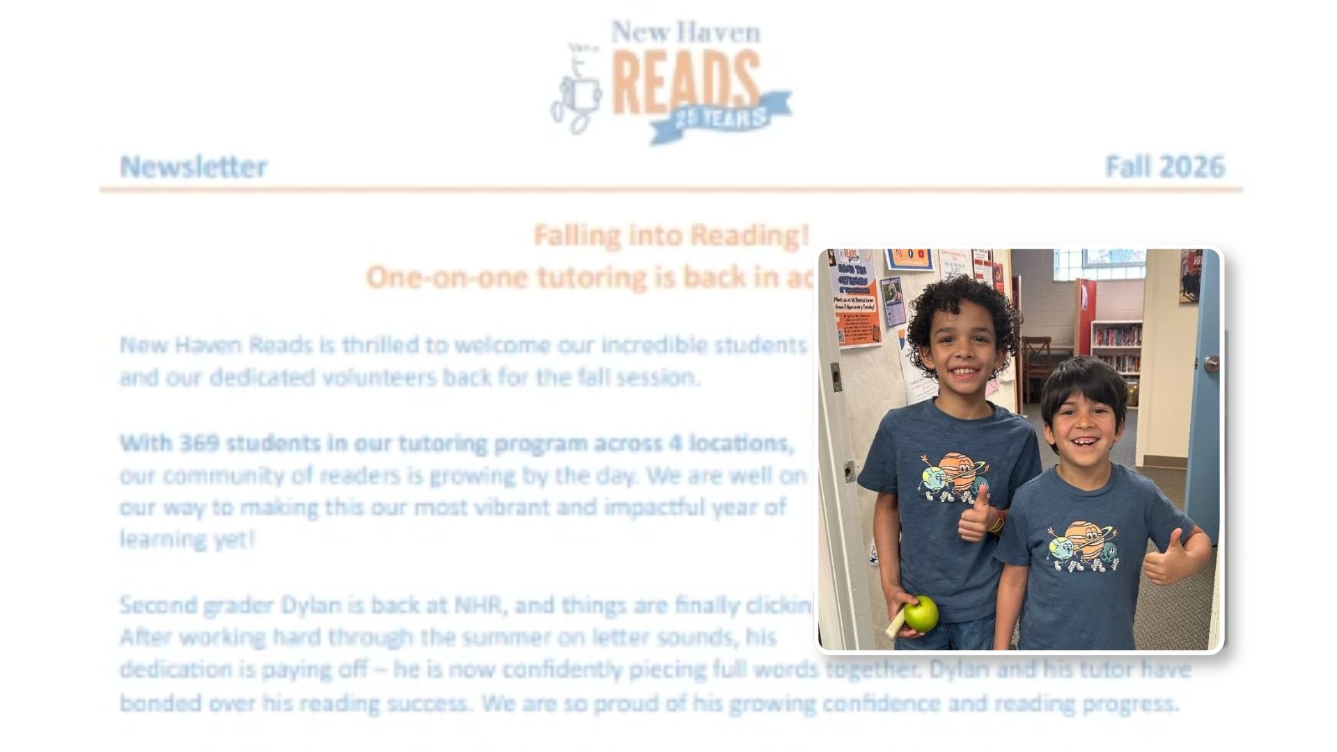 Fall 2026 Newsletter